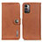 Funda de Cuero Cartera con Soporte Carcasa K02Z para Nokia G11 Marron