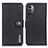 Funda de Cuero Cartera con Soporte Carcasa K02Z para Nokia G11 Negro