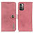 Funda de Cuero Cartera con Soporte Carcasa K02Z para Nokia G21 Rosa