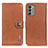 Funda de Cuero Cartera con Soporte Carcasa K02Z para Nokia G400 5G Marron