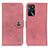 Funda de Cuero Cartera con Soporte Carcasa K02Z para Oppo A16s Rosa