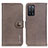 Funda de Cuero Cartera con Soporte Carcasa K02Z para Oppo A53s 5G Gris