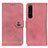 Funda de Cuero Cartera con Soporte Carcasa K02Z para Sony Xperia 1 IV SO-51C Rosa