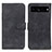 Funda de Cuero Cartera con Soporte Carcasa K03Z para Google Pixel 7 Pro 5G Negro