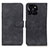 Funda de Cuero Cartera con Soporte Carcasa K03Z para Huawei Honor X8b Negro