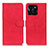 Funda de Cuero Cartera con Soporte Carcasa K03Z para Huawei Honor X8b Rojo