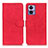 Funda de Cuero Cartera con Soporte Carcasa K03Z para Motorola Moto Edge 30 Lite 5G Rojo