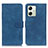 Funda de Cuero Cartera con Soporte Carcasa K03Z para Motorola Moto G54 5G Azul