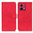 Funda de Cuero Cartera con Soporte Carcasa K03Z para Motorola Moto G84 5G Rojo