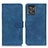 Funda de Cuero Cartera con Soporte Carcasa K03Z para Motorola ThinkPhone 5G Azul