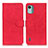 Funda de Cuero Cartera con Soporte Carcasa K03Z para Nokia C12 Plus Rojo