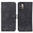 Funda de Cuero Cartera con Soporte Carcasa K03Z para Nokia G11 Negro