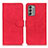 Funda de Cuero Cartera con Soporte Carcasa K03Z para Nokia G400 5G Rojo