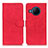 Funda de Cuero Cartera con Soporte Carcasa K03Z para Nokia X100 5G Rojo