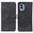 Funda de Cuero Cartera con Soporte Carcasa K03Z para Nokia X30 5G Negro