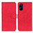 Funda de Cuero Cartera con Soporte Carcasa K03Z para Realme 10 4G Rojo