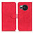 Funda de Cuero Cartera con Soporte Carcasa K03Z para Sharp Aquos R8 Rojo