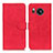 Funda de Cuero Cartera con Soporte Carcasa K03Z para Sharp Aquos Sense7 Rojo