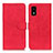 Funda de Cuero Cartera con Soporte Carcasa K03Z para Sharp Aquos wish3 Rojo