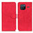 Funda de Cuero Cartera con Soporte Carcasa K03Z para Vivo X80 5G Rojo