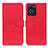 Funda de Cuero Cartera con Soporte Carcasa K03Z para Vivo Y02S Rojo