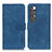 Funda de Cuero Cartera con Soporte Carcasa K03Z para Xiaomi Mi 10S 5G Azul