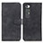 Funda de Cuero Cartera con Soporte Carcasa K03Z para Xiaomi Mi 10S 5G Negro