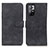 Funda de Cuero Cartera con Soporte Carcasa K03Z para Xiaomi Redmi Note 11 5G Negro