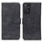 Funda de Cuero Cartera con Soporte Carcasa K03Z para Xiaomi Redmi Note 11S 4G Negro