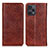 Funda de Cuero Cartera con Soporte Carcasa K03Z para Xiaomi Redmi Note 12 Turbo 5G Marron