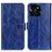 Funda de Cuero Cartera con Soporte Carcasa K04Z para Huawei Honor X8b Azul