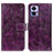 Funda de Cuero Cartera con Soporte Carcasa K04Z para Motorola Moto Edge 30 Lite 5G Morado