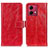 Funda de Cuero Cartera con Soporte Carcasa K04Z para Motorola Moto G84 5G Rojo