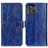 Funda de Cuero Cartera con Soporte Carcasa K04Z para Motorola ThinkPhone 5G Azul