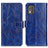 Funda de Cuero Cartera con Soporte Carcasa K04Z para Nokia C02 Azul