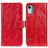 Funda de Cuero Cartera con Soporte Carcasa K04Z para Nokia C12 Plus Rojo