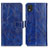 Funda de Cuero Cartera con Soporte Carcasa K04Z para Nokia C2 2nd Edition Azul