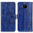 Funda de Cuero Cartera con Soporte Carcasa K04Z para Nokia C20 Plus Azul