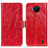 Funda de Cuero Cartera con Soporte Carcasa K04Z para Nokia C20 Plus Rojo