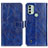 Funda de Cuero Cartera con Soporte Carcasa K04Z para Nokia C31 Azul