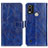 Funda de Cuero Cartera con Soporte Carcasa K04Z para Nokia G11 Plus Azul