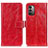 Funda de Cuero Cartera con Soporte Carcasa K04Z para Nokia G11 Rojo