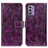 Funda de Cuero Cartera con Soporte Carcasa K04Z para Nokia G310 5G Morado