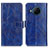 Funda de Cuero Cartera con Soporte Carcasa K04Z para Nokia X100 5G Azul