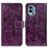 Funda de Cuero Cartera con Soporte Carcasa K04Z para Nokia X30 5G Morado