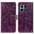 Funda de Cuero Cartera con Soporte Carcasa K04Z para OnePlus 10 Pro 5G Morado