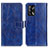 Funda de Cuero Cartera con Soporte Carcasa K04Z para Oppo A95 4G Azul