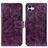 Funda de Cuero Cartera con Soporte Carcasa K04Z para Samsung Galaxy A04E Morado