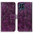 Funda de Cuero Cartera con Soporte Carcasa K04Z para Samsung Galaxy M53 5G Morado