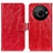 Funda de Cuero Cartera con Soporte Carcasa K04Z para Sharp Aquos R8s Pro Rojo